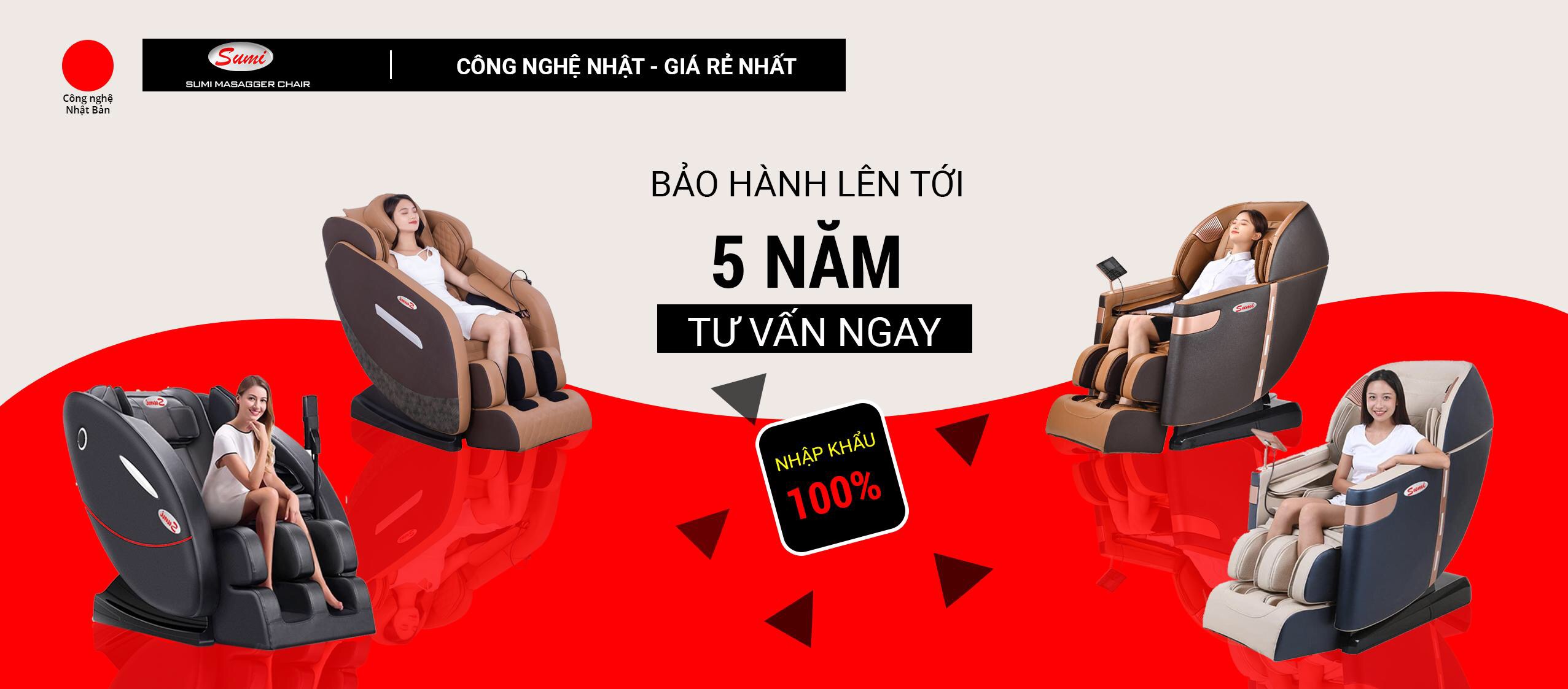 Sumi massager chair Thương hiệu nhập khẩu, giá rẻ nhất